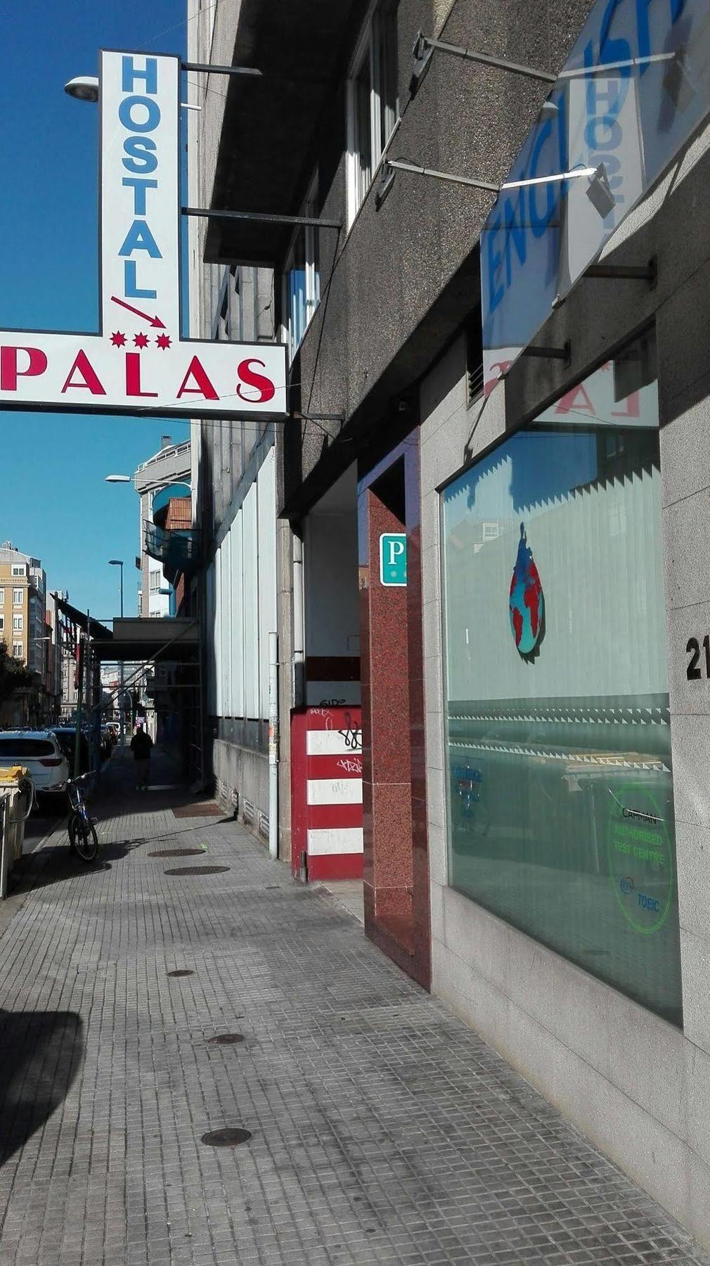 Hostal Palas Ла-Корунья Экстерьер фото